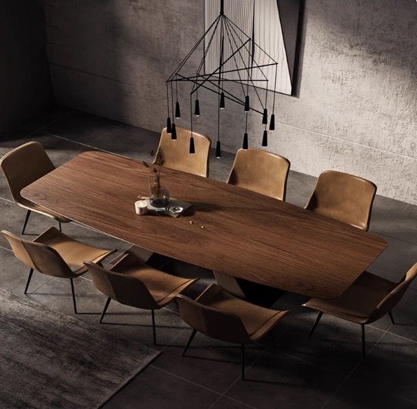 Nordic Modern Solid Wood Dining Table